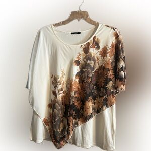 Lotus Smile XXL Fall Autumn Plus Size Blouse